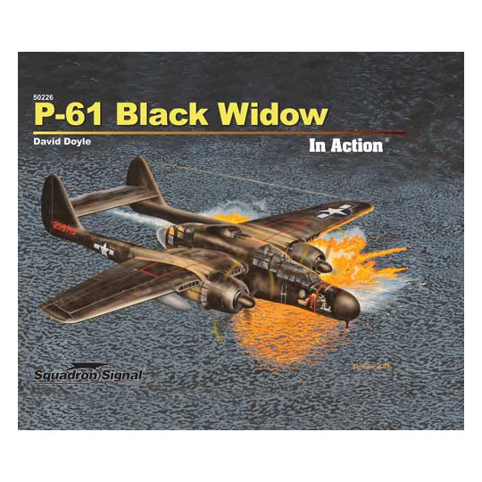 Livre P-61 BLACK WIDOW IN ACTION