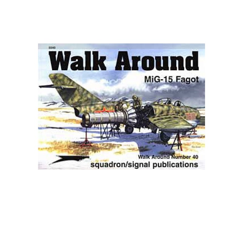 Livre MIG-15 WALK AROUND