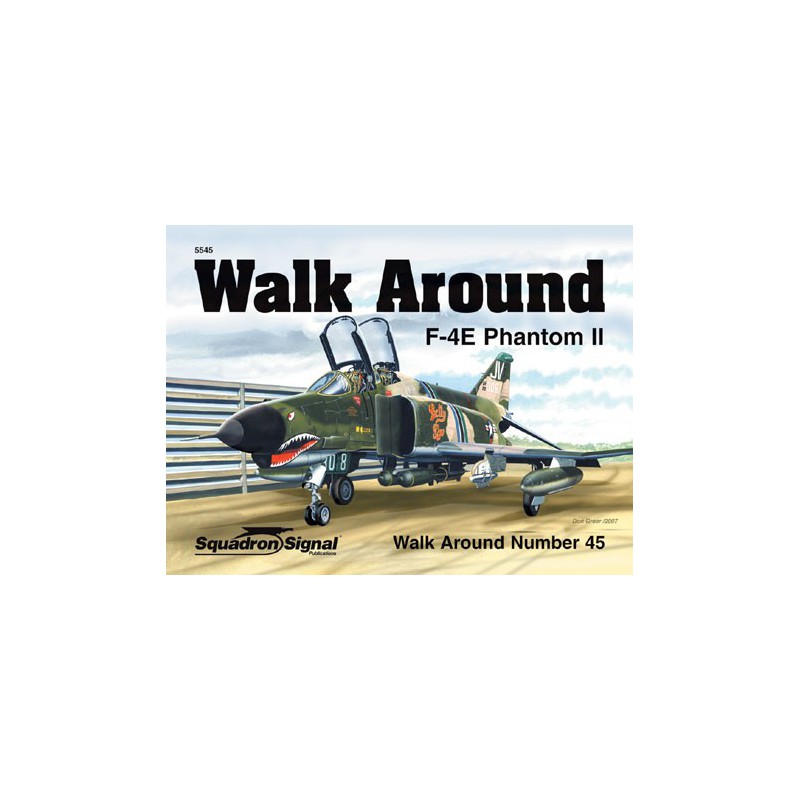 Livre F-4E PHANTOM II WALK AROUND