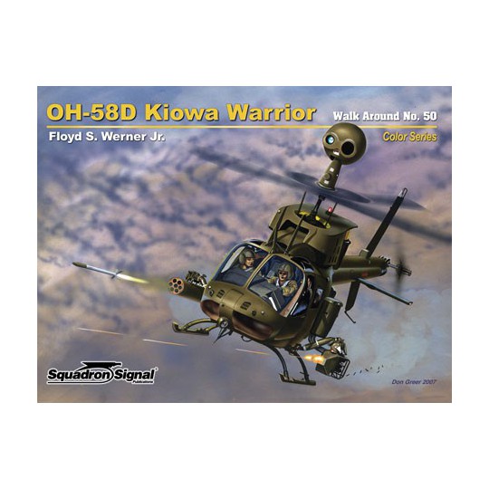 Livre OH-58D KIOWA WARRIOR COLOR WALK AROUND