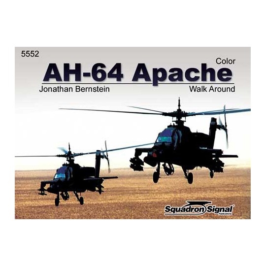 Livre AH-64 APACHE COLOR WALK AROUND