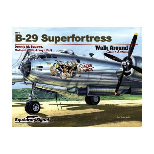Livre B-29 SUPERFORTRESS COLOR WALK AROUND
