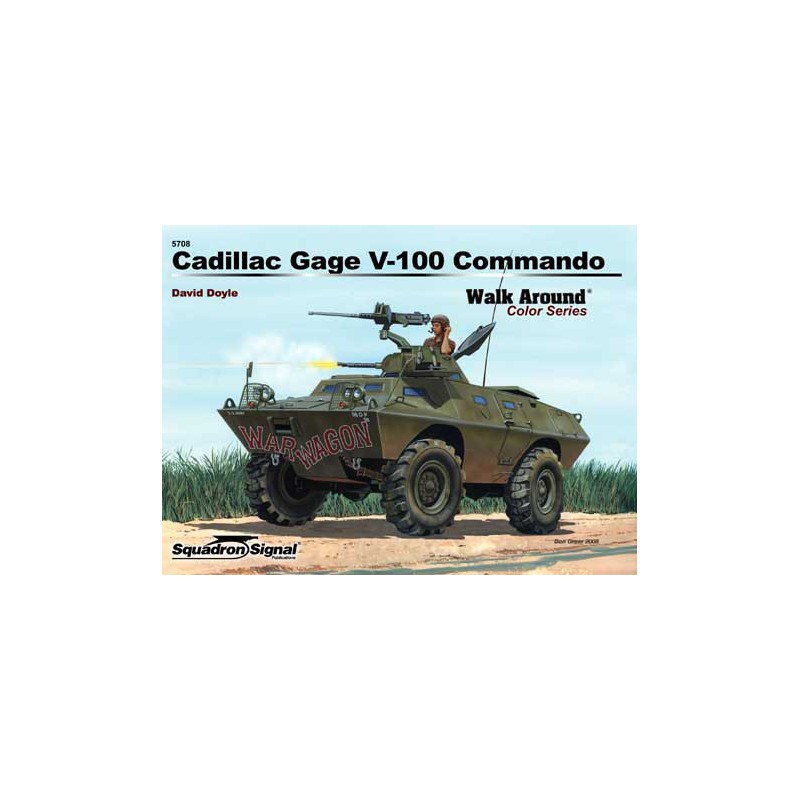 Livre CADILLIC GAGE V-100 COLOR WALK AROUND