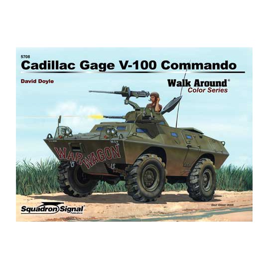 Livre CADILLIC GAGE V-100 COLOR WALK AROUND