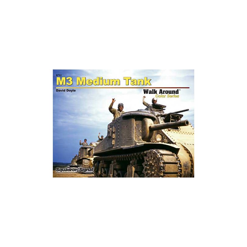 Livre M3 MEDIUM TANK COLOR WALK AROUND