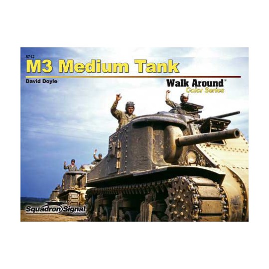 Livre M3 MEDIUM TANK COLOR WALK AROUND