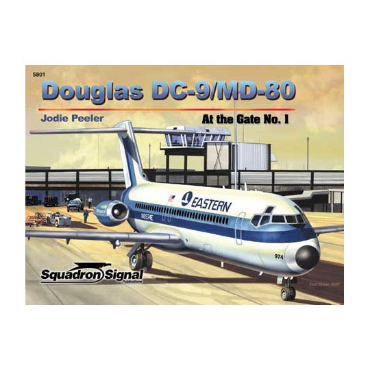 Livre DOUGLAS DC-9/MD-80 COLOR AT THE GATE