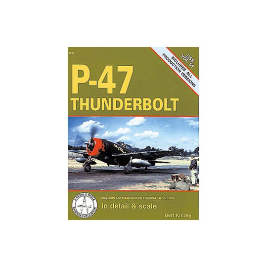 Livre P-47 THUNDERBOLT DETAIL & SCALE
