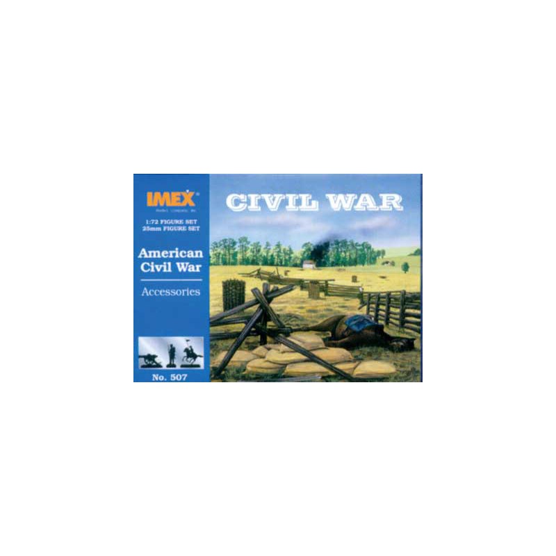 Figurine CIVIL WAR ACCESSORIES1/72