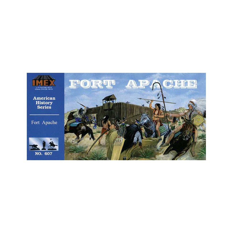 Figurine DIORAMA FORT APACHE1/72