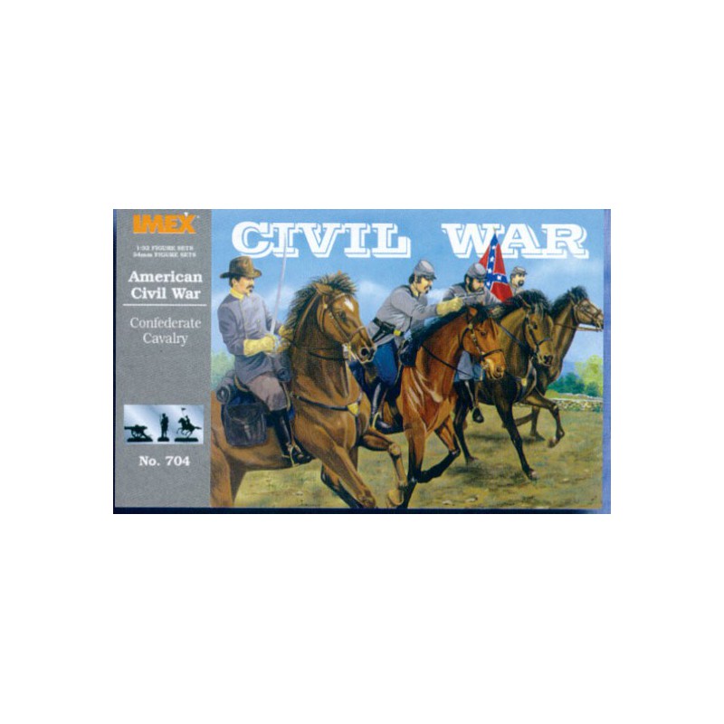 Figurine US CONFEDERATE CAVALERY1/32