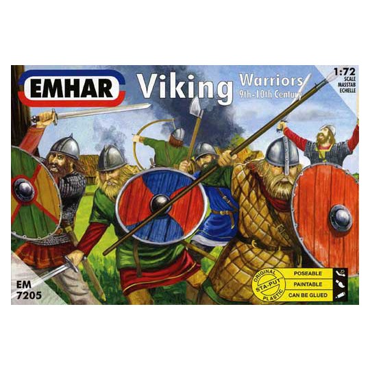Figurine GUERRIERS VIKING 9 et 10ième SIECLES1/72