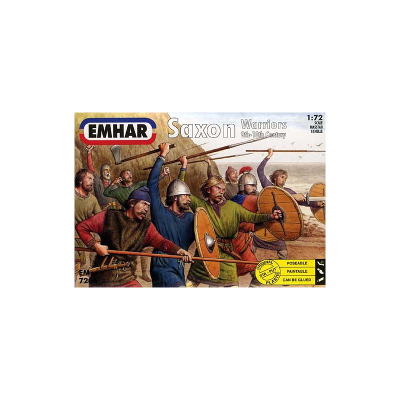 Figurine GUERRIERS SAXONS1/72
