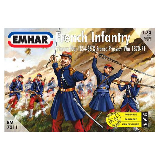 Figurine FRENCH INFANTERIE CRIMEE1/72
