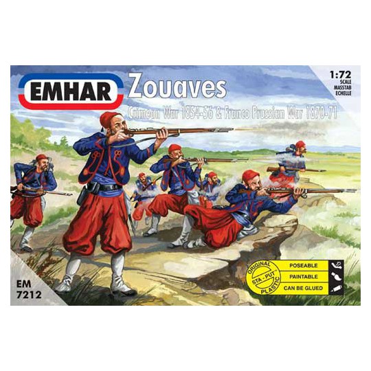 Figurine ZOUAVES CRIMEA1/72