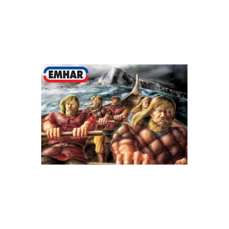 Figurine VICKING RAMEURS et SOL1/72