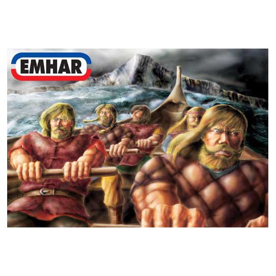 Figurine VICKING RAMEURS et SOL1/72