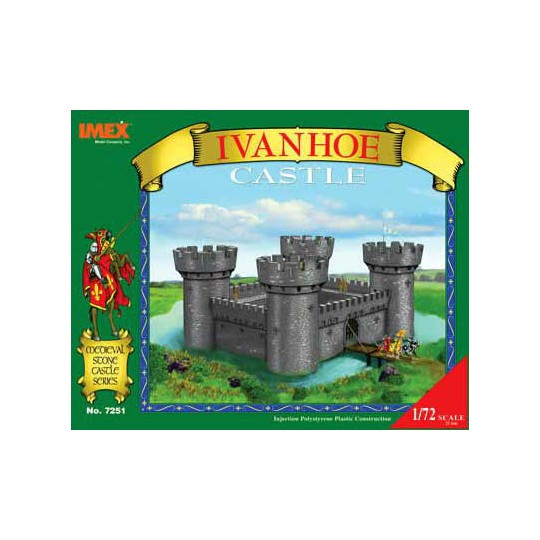 Figurine CHATEAU IVANHOE TOURS RONDES1/72