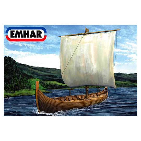 Maquette de Bateau en plastique BATEAU VICKING1/72