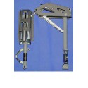 Accessoire embarqué TRAIN RENTRANT PNEUMATIQUE BI-JAMBES 9 à 20Kg - 90° - 203mm Accessoire embarqué TRAIN RENTRANT PNEUMATIQUE BI-JAMBES 9 à 20Kg - 90° - 203mm