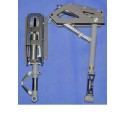 Accessoire embarqué TRAIN RENTRANT PNEUMATIQUE BI-JAMBES 9 à 20Kg - 85° - 203mm Accessoire embarqué TRAIN RENTRANT PNEUMATIQUE BI-JAMBES 9 à 20Kg - 85° - 203mm