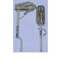 Accessoire embarqué TRAIN RENTRANT PNEUMATIQUE BI-JAMBES 9 à 20Kg - 90° - 279mm Accessoire embarqué TRAIN RENTRANT PNEUMATIQUE BI-JAMBES 9 à 20Kg - 90° - 279mm