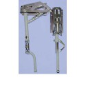 Accessoire embarqué TRAIN RENTRANT PNEUMATIQUE BI-JAMBES 9 à 20Kg - 85° - 279mm Accessoire embarqué TRAIN RENTRANT PNEUMATIQUE BI-JAMBES 9 à 20Kg - 85° - 279mm