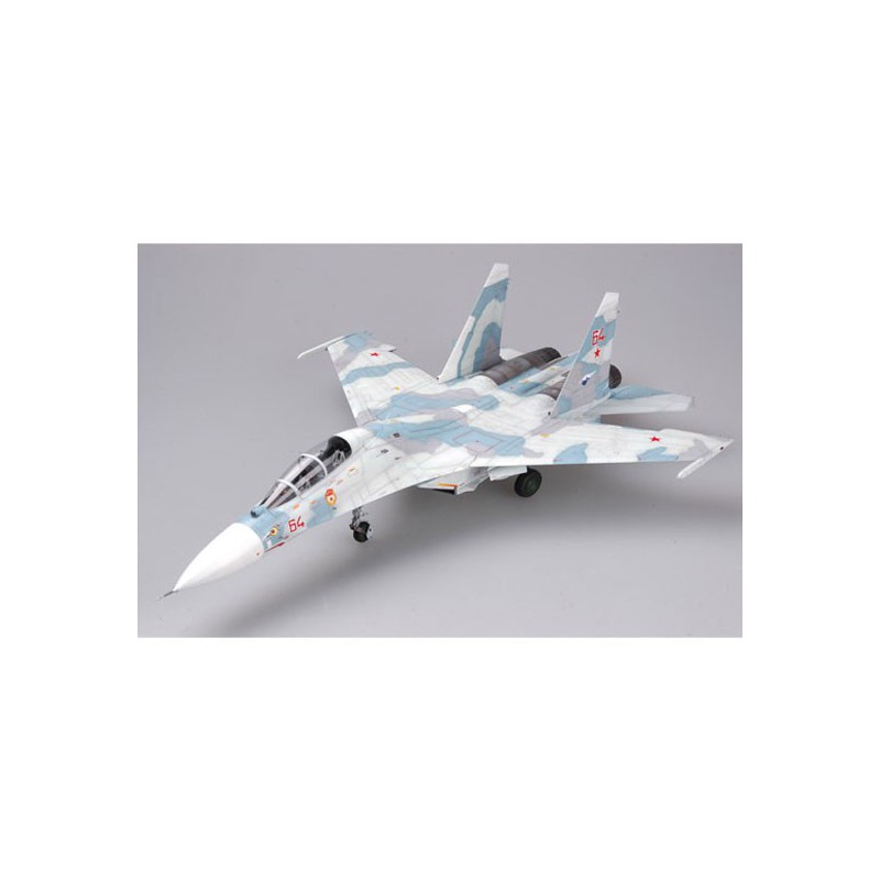 Maquette d'avion en plastique SU-27UB FLANKER-C