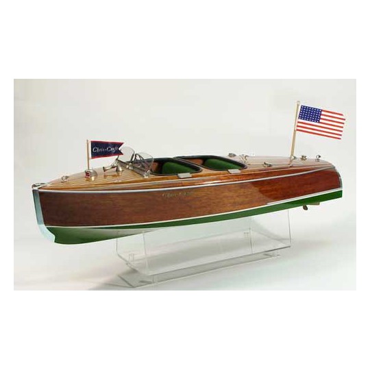 Bateau électrique radiocommandé BARRELBACK CRIS-CRAFT