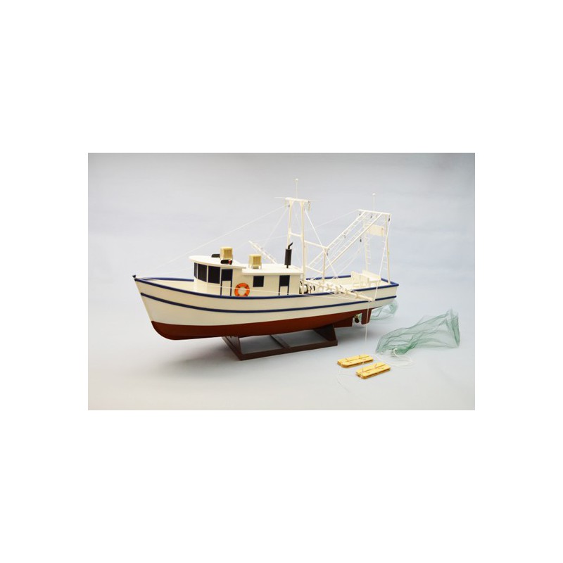 Bateau électrique radiocommandé RUSTY Shrimp Boat R/C