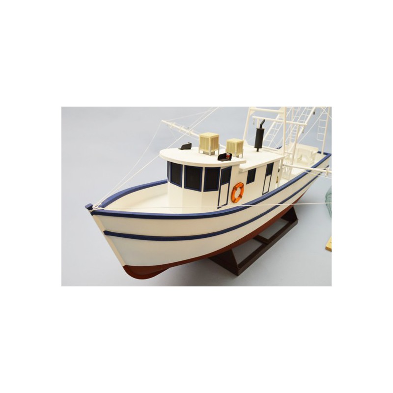Bateau électrique radiocommandé RUSTY Shrimp Boat R/C