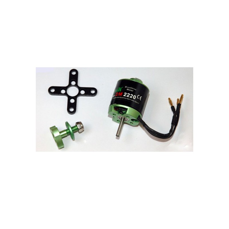 Moteur électrique radiocommandé Moteur DM2220 Kv1500