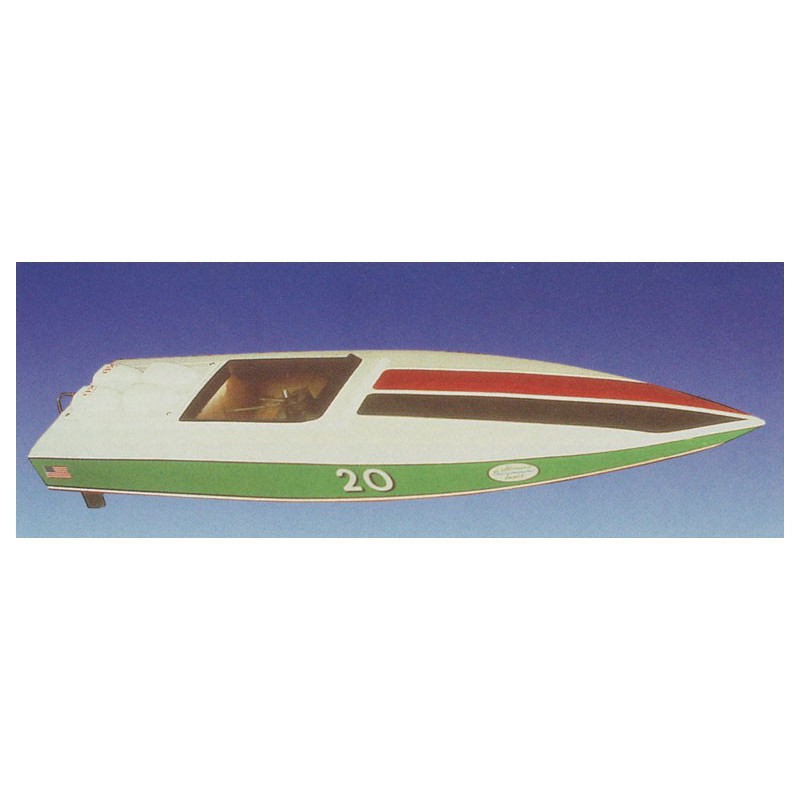 Bateau thermique radiocommandé DEEP VEE 40 CF