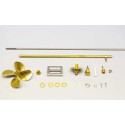 Accessoire pour bateau radiocommandé Kit de transmission Carol Moran Accessoire pour bateau radiocommandé Kit de transmission Carol Moran