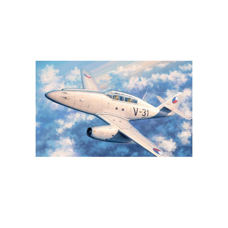 Maquette d'avion en plastique Me 262 B-1a/CS-92 1/48