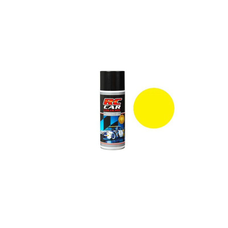 Peinture pour maquette RC LEXAN Jaune Fluo
