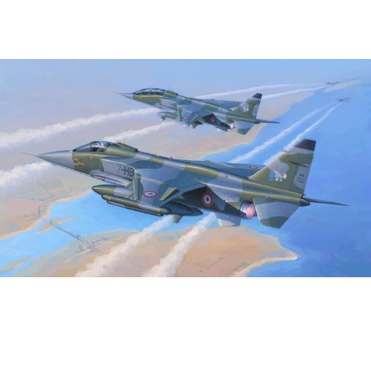 Maquette d'avion en plastique Jaguar A Français 1/72