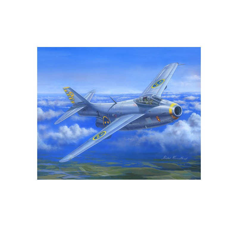 Maquette d'avion en plastique J29B Barrel 1/48