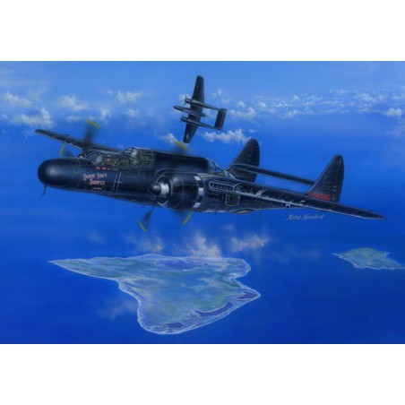 Maquette d'avion en plastique US P-61B Black Widow 1/48 Maquette d'avion en plastique US P-61B Black Widow 1/48