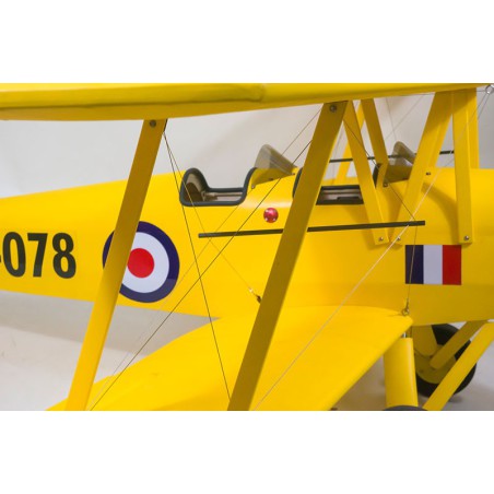 Avion thermique radiocommandé Tiger Moth DH82 30-40cc ARF Avion thermique radiocommandé Tiger Moth DH82 30-40cc ARF