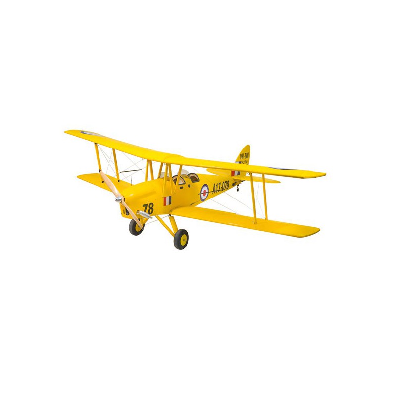 Avion thermique radiocommandé Tiger Moth DH82 30-40cc ARF