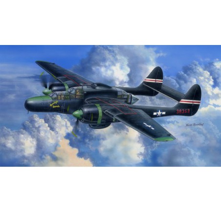 Maquette d'avion en plastique US P-61C Black Widow 1/48 Maquette d'avion en plastique US P-61C Black Widow 1/48