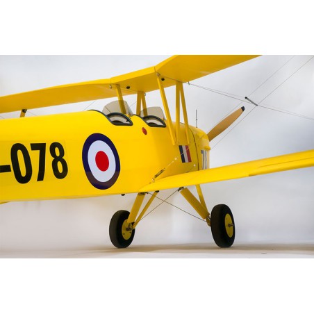 Avion thermique radiocommandé Tiger Moth DH82 30-40cc ARF Avion thermique radiocommandé Tiger Moth DH82 30-40cc ARF