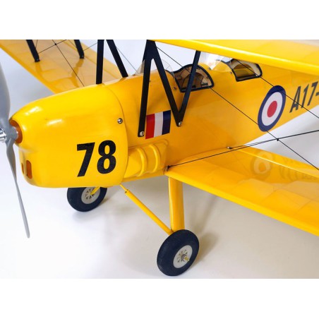 Avions électrique radiocommandé Tiger Moth DH 82 - 800 mm ARF Avions électrique radiocommandé Tiger Moth DH 82 - 800 mm ARF