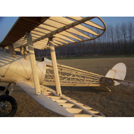 Avion thermique radiocommandé Nieuport 28 kit échelle 1/3 Avion thermique radiocommandé Nieuport 28 kit échelle 1/3