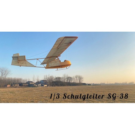 Planeur radiocommandé Schulgleiter SG-38 1/3 kit Planeur radiocommandé Schulgleiter SG-38 1/3 kit