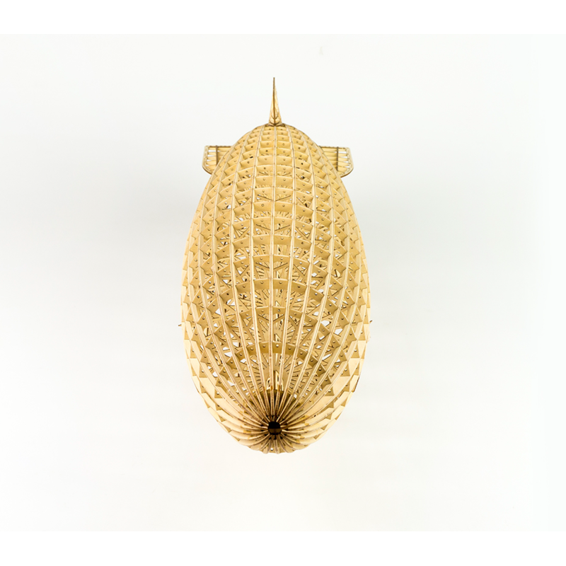 Maquette d'avion en bois HINDENBURG statique 1/408