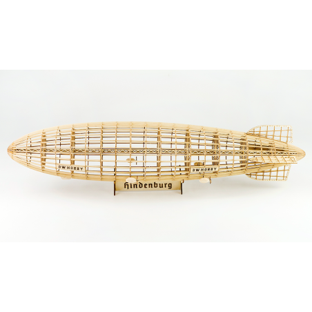 Maquette d'avion en bois HINDENBURG statique 1/408 Maquette d'avion en bois HINDENBURG statique 1/408