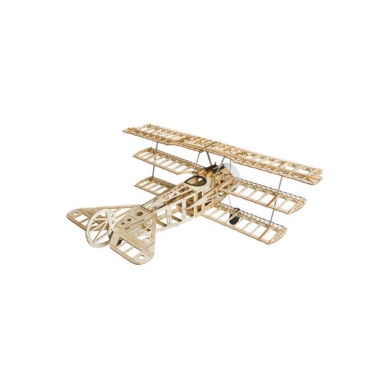 Avions électrique radiocommandé FOKKER DR1 kit E. 770 mm