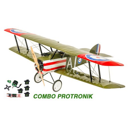 Avions électrique radiocommandé COMBO SOPWITH CAMEL 1200mm ARF Avions électrique radiocommandé COMBO SOPWITH CAMEL 1200mm ARF
